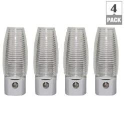 5 Lumens Automatic LED Night Light (4-Pack) -Lamp Parts meridian night lights 10911 1d 1000