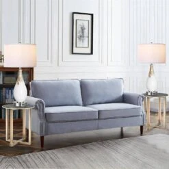 Touch Control Table Lamps Set Of 2, 27.5 In. Art Glass Bedside Lamps With USB Ports Dimmable White Shade For Living Room -Lamp Parts milk white jushua desk lamps ct zy p272480 31 1000