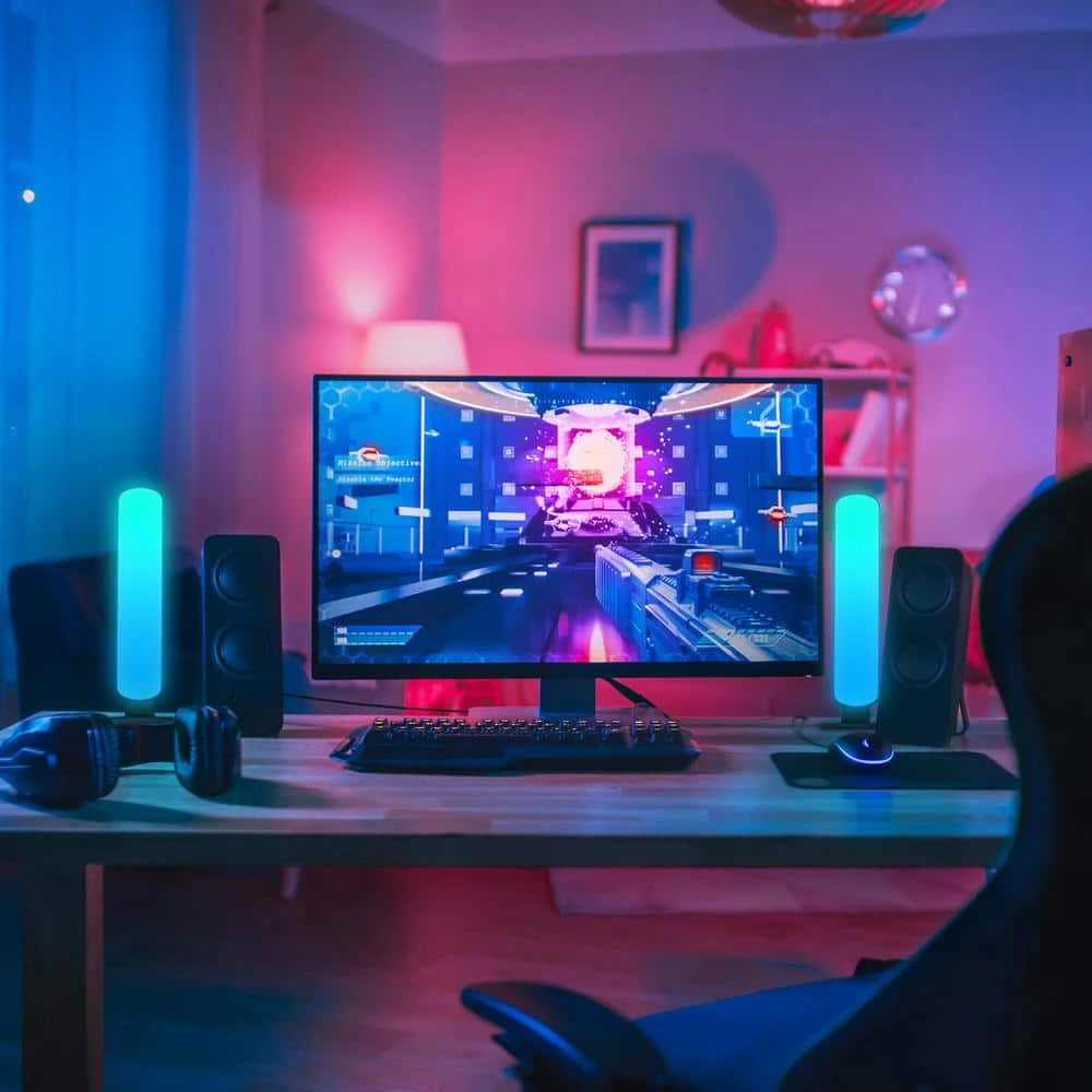 Monster 2-Pack Multi-Color LED Light Bar With Multi-Position Base, Included With Remote Control And Cable 6 Monster 2-Pack Multi-Color LED Light Bar With Multi-Position Base, Included With Remote Control And Cable - Image 4