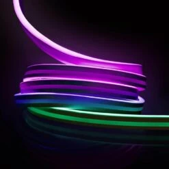 Monster 6.5 Ft. Sound Reactive Flexible Color-Changing USB LED Amplifier Light Strip, USB Powered -Lamp Parts monster under cabinet lighting accessories mlb7 2044 rgb 44 1000