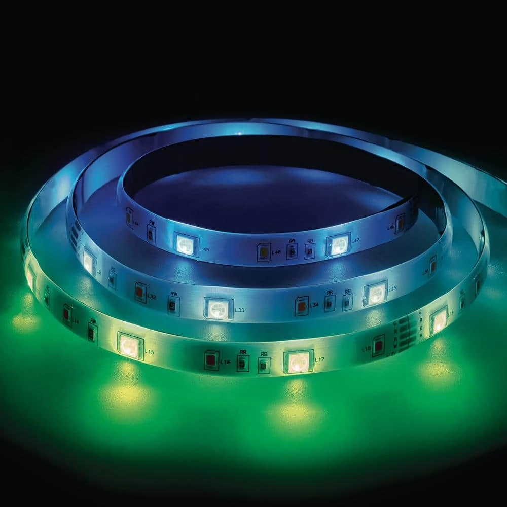 Monster 16.4ft Sound Reactive Multi-Color Multi-White LED Amplifier Light Strip With Remote Control 7 Monster 16.4ft Sound Reactive Multi-Color Multi-White LED Amplifier Light Strip With Remote Control - Image 5