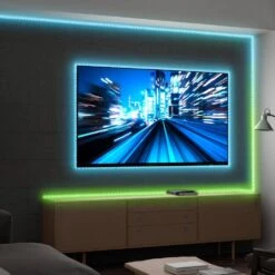 Monster 16.4ft Smart Sound Reactive Multi-Color Multi-white LED Amplifier Light Strip With Mobile App Control -Lamp Parts monster under cabinet lighting accessories mlb7 2058 rgb 1f 1000