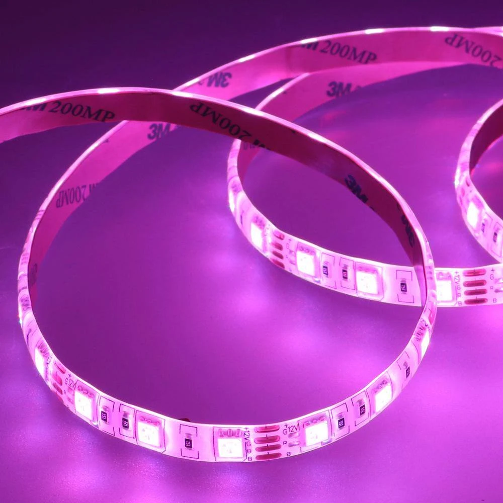 Monster 2-Pack 6.5 Ft. Color-Changing LED Light Strip, USB-Powered From 5-Volt USB Ports, Remote Control Included 8 Monster 2-Pack 6.5 Ft. Color-Changing LED Light Strip, USB-Powered From 5-Volt USB Ports, Remote Control Included - Image 6