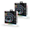 Monster 2-Pack Multi-Color 6.5 Ft. RGB Color-Flow Technology Neon-LED Strip, Flexible Neon, Easy DIY Installation, -Lamp Parts monster wall light panels ecom 1088 pp2 64 1000