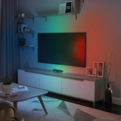 Monster Smart Wifi LED Multi-Color Light Bar, Customizable With Mobile App, Voice Control, Alexa, Google Assistant, Siri -Lamp Parts monster wall light panels mlb7 1041 rgb 4f 1000