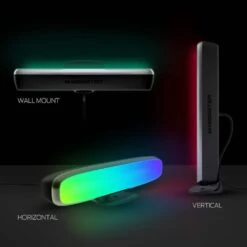 Monster Smart Wifi LED Multi-Color Light Bar, Customizable With Mobile App, Voice Control, Alexa, Google Assistant, Siri -Lamp Parts monster wall light panels mlb7 1041 rgb c3 1000