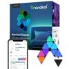 Nanoleaf Shapes Smart Wifi Black Mini Triangle Expansion Pack (10 Panels Included) Starter Kit Required -Lamp Parts nanoleaf night lights nl48 1101tw 10pk 64 1000