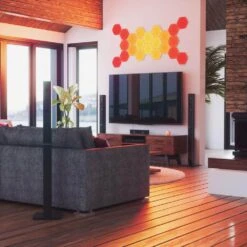 Nanoleaf Shapes-Hexagons Expansion Pack -Lamp Parts nanoleaf smart light bulbs nl42 0001hx 3pk 40 1000