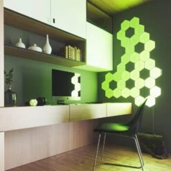 Nanoleaf Shapes-Hexagons Expansion Pack -Lamp Parts nanoleaf smart light bulbs nl42 0001hx 3pk e1 1000