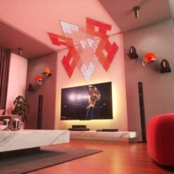 Nanoleaf Shapes-Triangles Expansion Pack -Lamp Parts nanoleaf smart light bulbs nl47 0001tw 3pk 77 1000