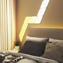 Nanoleaf Shapes-Triangles Expansion Pack -Lamp Parts nanoleaf smart light bulbs nl47 0001tw 3pk a0 1000