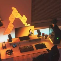 Nanoleaf Shapes-Triangles Expansion Pack -Lamp Parts nanoleaf smart light bulbs nl47 0001tw 3pk d4 1000