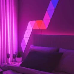 Nanoleaf Shapes-Triangles Smarter Kit -Lamp Parts nanoleaf smart light bulbs nl47 7003tw 7pk fa 1000