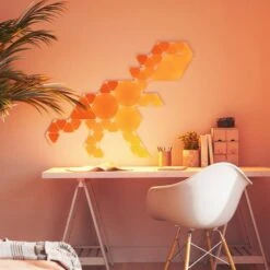 Nanoleaf Shapes-Mini Triangles Expansion Pack -Lamp Parts nanoleaf smart light bulbs nl48 1001tw 10pk 1f 1000