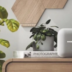 Nanoleaf Elements Wood Look Smarter Kit -7 Smart LED Panels -Lamp Parts nanoleaf smart light bulbs nl52k7003hb 7pk 1d 1000