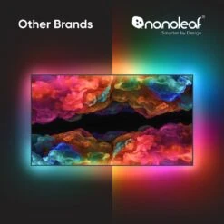 Nanoleaf 4D LED Addressable Lighting- Strip Light With Camera Starter Kit For 65 In. To 85 In. TVs 15 Nanoleaf 4D LED Addressable Lighting- Strip Light With Camera Starter Kit For 65 In. To 85 In. TVs -Lamp Parts nanoleaf wall light panels nf082k03 52ls a0 1000