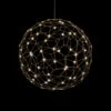 Golden Lighting Spheris 21.6-Watt 1 Light Natural Brass Integrated LED Globe Pendant Light With No Shade -Lamp Parts natural brass golden lighting pendant lights 5462 24 nbs 64 1000