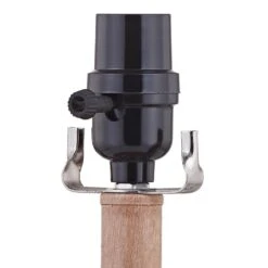 Heideman 21 In. Natural Color Mid-Century Rattan Bedroom Living Room Bedside Desk Nightstand Table Lamps Set Of 2 -Lamp Parts natural color rattan maxax table lamps t124 nat fa 1000