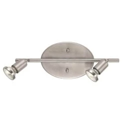 EGLO Buzz 2-Light Matte Nickel Track Light -Lamp Parts nickel eglo track lighting kits 200776a 44 1000