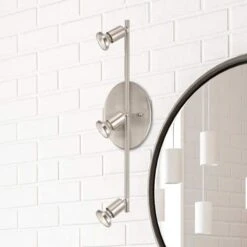 EGLO Buzz 3-Light Matte Nickel Track Light 13 EGLO Buzz 3-Light Matte Nickel Track Light -Lamp Parts nickel eglo track lighting kits 200777a 1f 1000