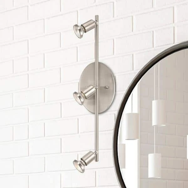 EGLO Buzz 3-Light Matte Nickel Track Light 7 EGLO Buzz 3-Light Matte Nickel Track Light - Image 5