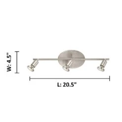 EGLO Buzz 3-Light Matte Nickel Track Light 11 EGLO Buzz 3-Light Matte Nickel Track Light -Lamp Parts nickel eglo track lighting kits 200777a c3 1000