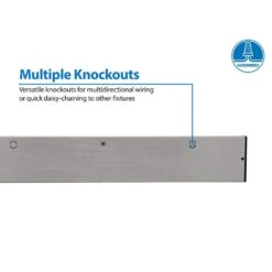 NUC-5 Series 30 In. Nickel Selectable LED Under Cabinet Light 15 NUC-5 Series 30 In. Nickel Selectable LED Under Cabinet Light -Lamp Parts nickel nicor under cabinet bar lights nuc530snk a0 1000