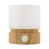 0.3-Watt Wood Modern Dimmable Touch Tap Light Integrated LED Cylindrical Night Light, 3000K -Lamp Parts night lights jzuc6i 000400 64 1000