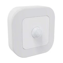 2 In. Plug-In Indoor Square LED Motion Sensor Automatic Dusk To Dawn Fade On And Off Warm White Night Light -Lamp Parts night lights nl ddmm hd c3 1000