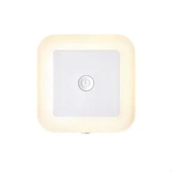 Adjustable White LED Plug-In White Night Light With Automatic Dusk To Dawn 17 Adjustable White LED Plug-In White Night Light With Automatic Dusk To Dawn -Lamp Parts night lights nl rgww tsw 77 1000