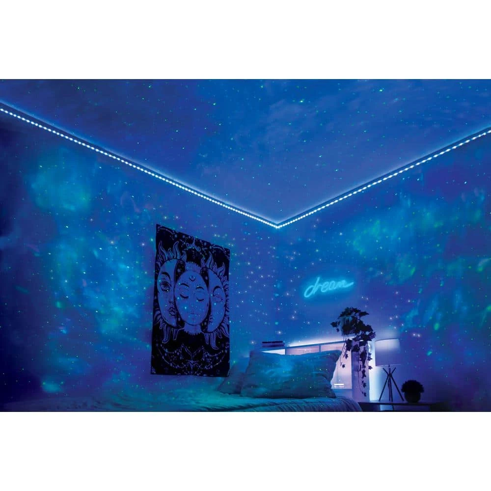 Multi-Color Mini T10 LED Bulb LED Galaxy Sky Night Projector (1-Pack) 4 Multi-Color Mini T10 LED Bulb LED Galaxy Sky Night Projector (1-Pack) - Image 2