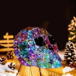 Prismatic Rainbow Horror Skull LED Light -Lamp Parts novelty lights 22lamps 015 31 1000