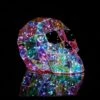 Prismatic Rainbow Horror Skull LED Light