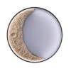 25 In. H 3D Aluminum Moon Indoor And Outdoor Wall Lamp With Remote Control And Timming Function -Lamp Parts novelty lights 27csa11 3021 64 1000