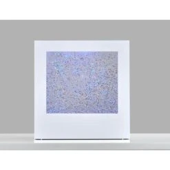 9 In. White Glitter Light Box Lamp -Lamp Parts novelty lights sl3984 02 c3 1000