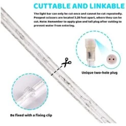 50 Ft. Indoor/Outdoor Warm White Plug-In Integrated LED Rope Light (1-Pack) -Lamp Parts objlgev rope lights 27isa17042 76 1000