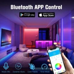 130ft. Indoor RGB Plug-In Integrated LED Strip Rope Light 1-Pack -Lamp Parts objlgev rope lights 27isa17045 4f 1000