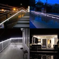 50ft. Outdoor Daylight White Plug-In Integrated LED Rope Light 1-Pack -Lamp Parts objlgev rope lights 27isa17046 fa 1000