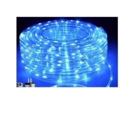 66ft. Outdoor 18 Colors Plug-In Integrated LED Rope Light 1-Pack