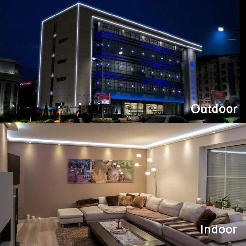 18ft. Indoor/Outdoor Daylight White Plug-In Integrated LED Rope Light 1-Pack 6 18ft. Indoor/Outdoor Daylight White Plug-In Integrated LED Rope Light 1-Pack - Image 4