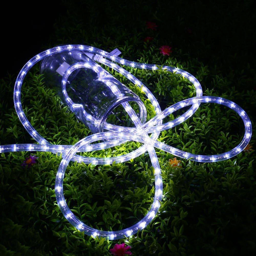 18ft. Indoor/Outdoor Daylight White Plug-In Integrated LED Rope Light 1-Pack 4 18ft. Indoor/Outdoor Daylight White Plug-In Integrated LED Rope Light 1-Pack - Image 2