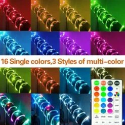 33ft. Indoor/Outdoor 19 Colors USB Integrated LED Rope Light 1-Pack 14 33ft. Indoor/Outdoor 19 Colors USB Integrated LED Rope Light 1-Pack -Lamp Parts objlgev rope lights 27isa17055 c3 1000