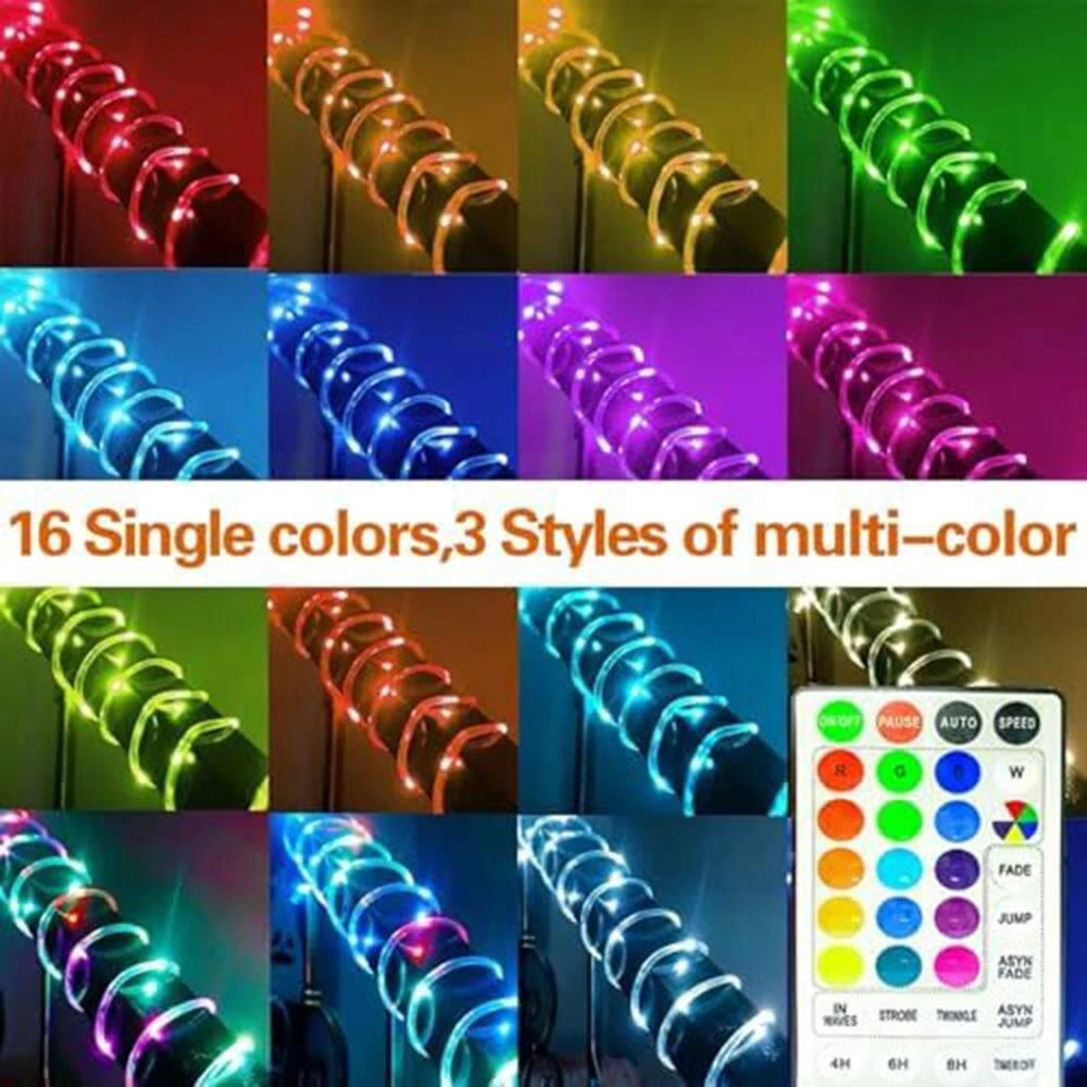 33ft. Indoor/Outdoor 19 Colors USB Integrated LED Rope Light 1-Pack 6 33ft. Indoor/Outdoor 19 Colors USB Integrated LED Rope Light 1-Pack - Image 4