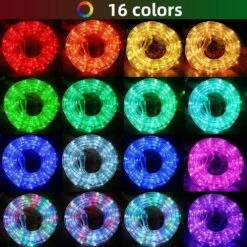 26 Ft. Indoor/Outdoor 16 Colors Plug-In Integrated LED Rope Light (1-Pack) -Lamp Parts objlgev rope lights 27isa17056 c3 1000