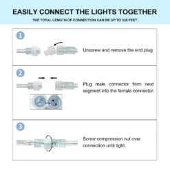 10ft. Indoor/Outdoor White Plug-in Integrated LED Rope Light 1-Pack 14 10ft. Indoor/Outdoor White Plug-in Integrated LED Rope Light 1-Pack -Lamp Parts objlgev rope lights 27isa17057 fa 1000