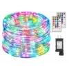 99 Ft. Outdoor 16 Colors Plug-In Integrated LED Rope Light (1-Pack)