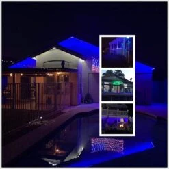 100ft. Indoor/Outdoor Blue Plug-In Integrated LED Rope Light 1-Pack -Lamp Parts objlgev rope lights 27isa17063 c3 1000