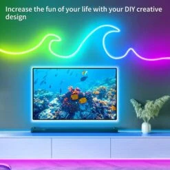 100ft. Outdoor RGB Plug-In Integrated LED Rope Light 2-Pack -Lamp Parts objlgev rope lights 27isa17064 4f 1000