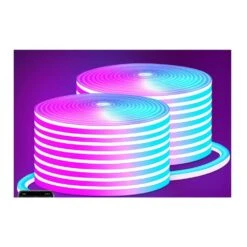 100ft. Outdoor RGB Plug-In Integrated LED Rope Light 2-Pack