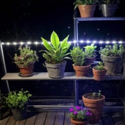 98ft. Outdoor Cool White Plug-in Integrated LED Rope Light 1-Pack -Lamp Parts objlgev rope lights 27isa17065 fa 1000